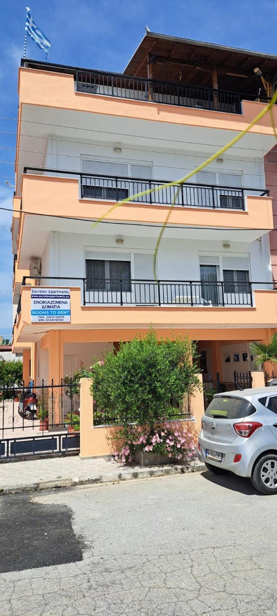 Socrates Apartments Olympiakí Aktí Luaran gambar
